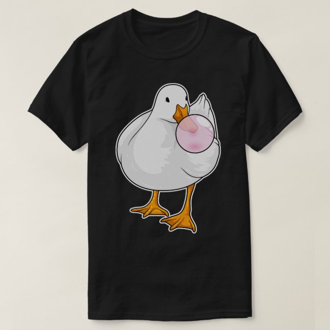 Duck Chewing gum T-Shirt (Design Front)