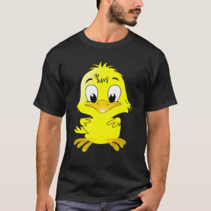 DUCK CHICK EASTER ANIMAL BABY CUTE FLUFFY YELLOW T-Shirt