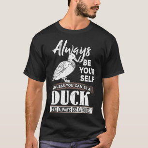 Duck  chocolate lab pet  T-Shirt