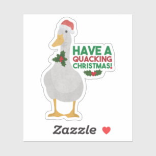 Duck Christmas Pun: Have a Quacking Christmas