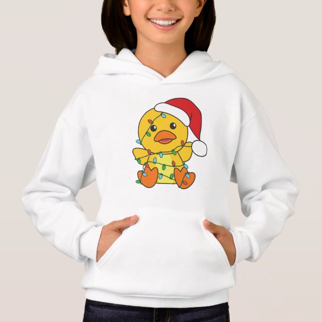 Duck Christmas Winter Animals Holiday Duck (Front)