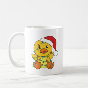 Duck Christmas Winter Animals Holiday Duck Coffee Mug