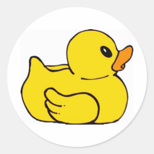 Duck Classic Round Sticker