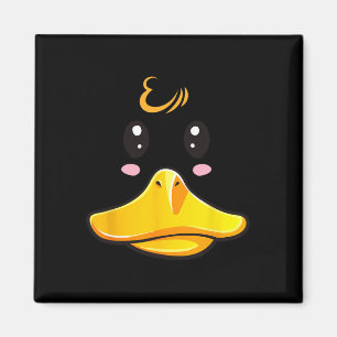 Duck Costume Cute Rubber Ducky Face Halloween Magnet