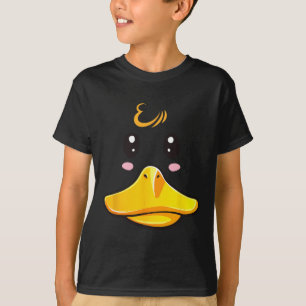 Duck Costume Cute Rubber Ducky Face Halloween T-Shirt
