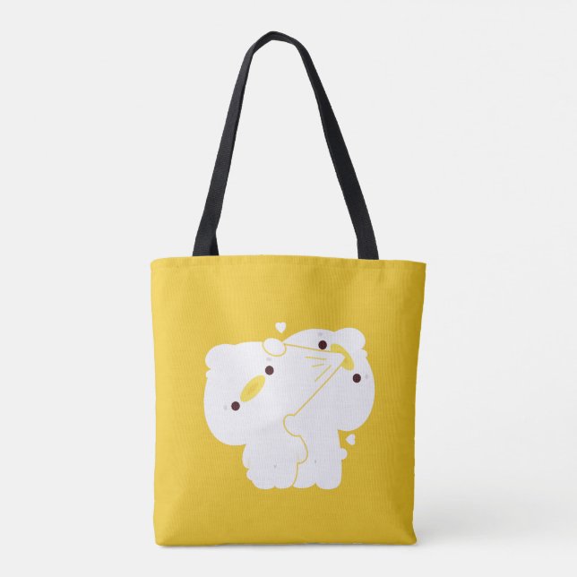 Duck Couple Tote Bag (Back)