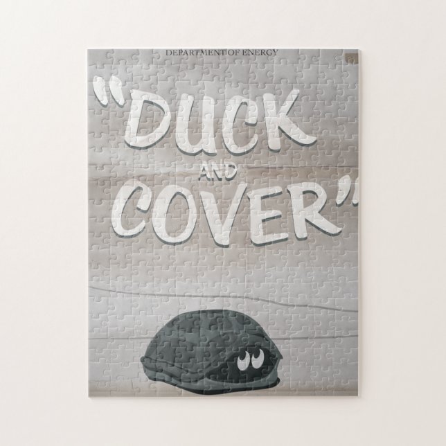 Duck & Cover Jigsaw Puzzle (Vertical)