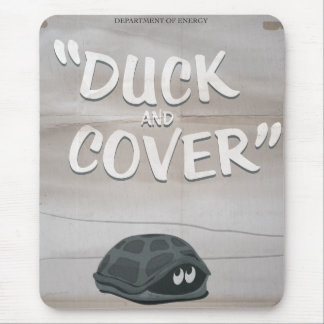 Duck & Cover Mouse Pad