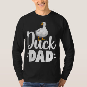 Duck Dad  Water Ducklings Farmer T-Shirt