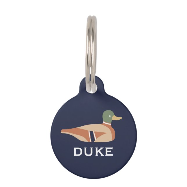DUCK DECOY PET TAG (Front)