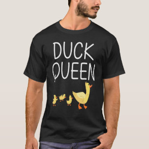 Duck Designs For Women Mom Farm Duckling Owner Hun T-Shirt