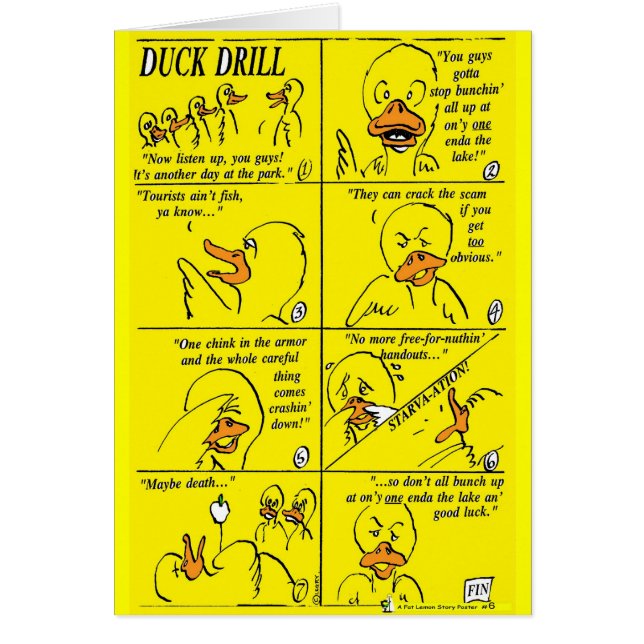 Duck Drill - Card (Front)