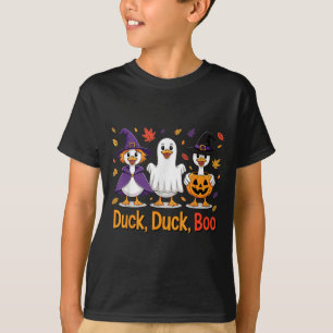 Duck Duck Boo Funny Halloween Costume Duck  T-Shirt
