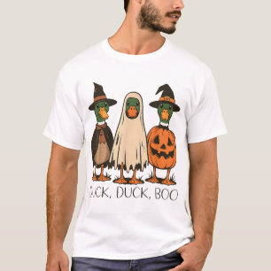 Duck Duck Boo Halloween Costume Duck T-Shirt