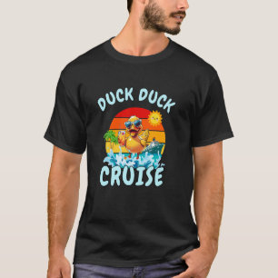 Duck Duck Cruise Hide Find Cocktail Palms Beach Su T-Shirt