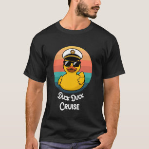 Duck Duck Cruise Ship Family Cruising Rubber Duck T-Shirt