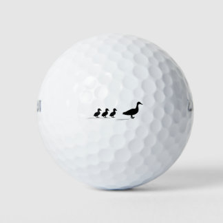 Duck, duck, duck golf balls