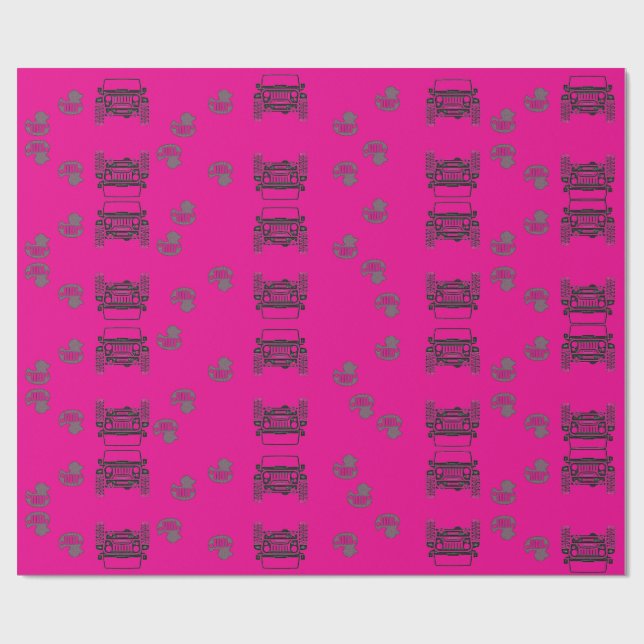 Duck Duck Wrapping Paper (Flat)