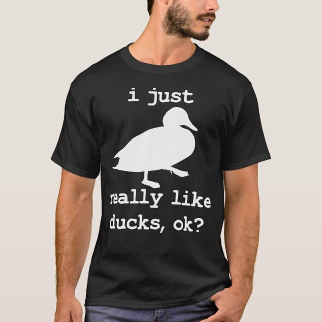 Duck Ducks Hunt T-Shirt (Front)