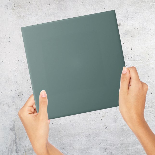 Duck Egg Blue Gray Solid Color Tile (Duck Egg Blue Grey Solid Colour Tile
)