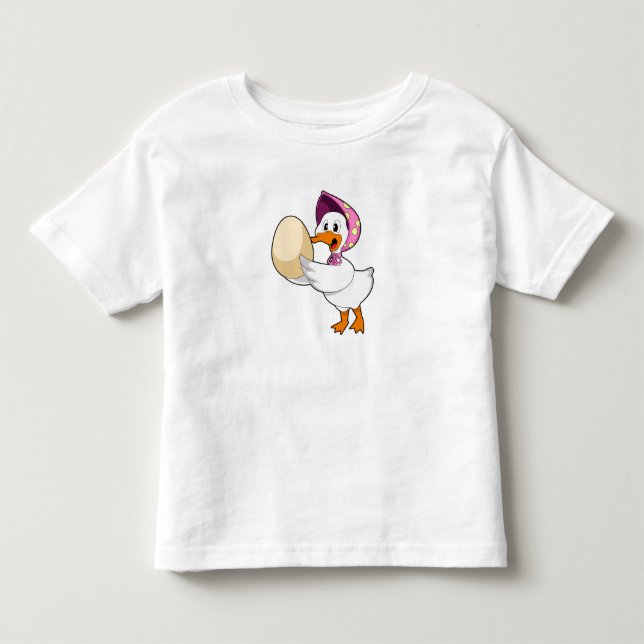 Duck Egg Toddler T-shirt (Front)