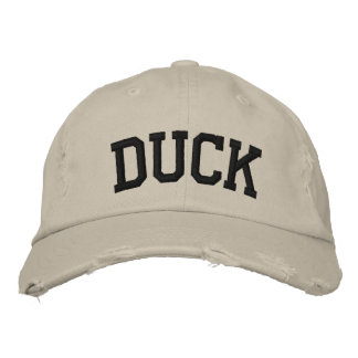 Duck Embroidered Hat