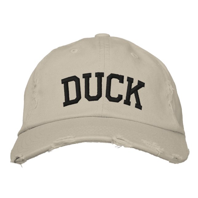 Duck Embroidered Hat (Front)