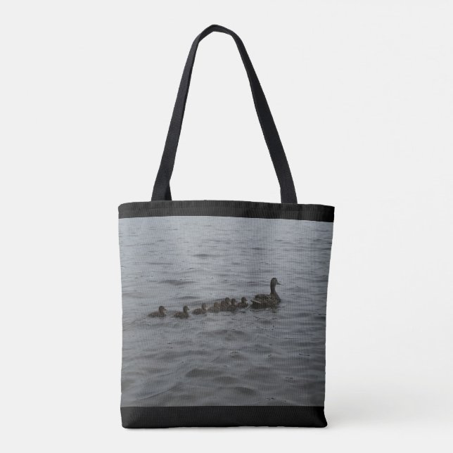 Duck Family Tote Bag (Back)