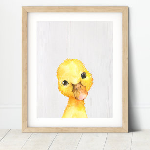 Duck Farm Nursery Art Print