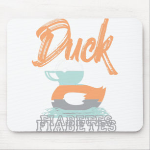 Duck Fiabetes t Diabetes Awareness Day T1D Mouse Pad