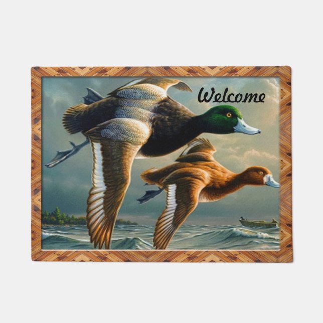 Duck Flying Doormat (Front)