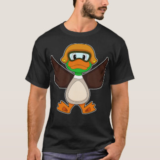 Duck Flying Helmet T-Shirt