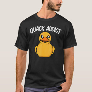 Duck For Men Women Yellow Duckie Water Bird Animal T-Shirt