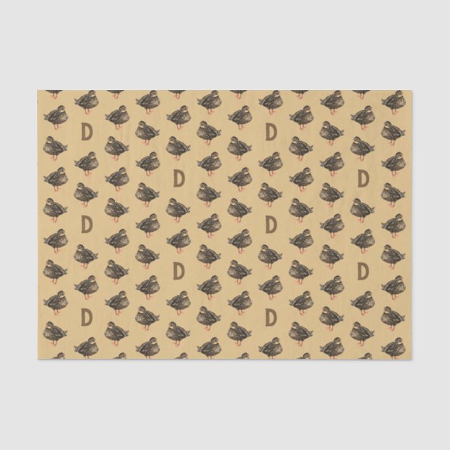 Duck Gift Wrapping Tissue Paper (Front)