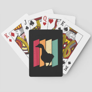 Duck Goose Farmer Gift Playing Cards