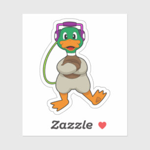 Duck Headphone Music