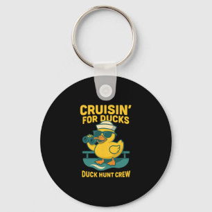 Duck Hunt Crew Rubber Duckie Search Cruise Essenti Keychain