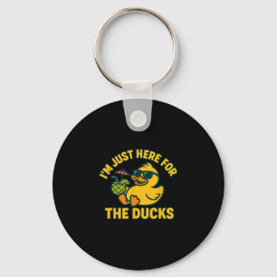Duck Hunt Crew Rubber Duckie Search Cruise Hunting Keychain