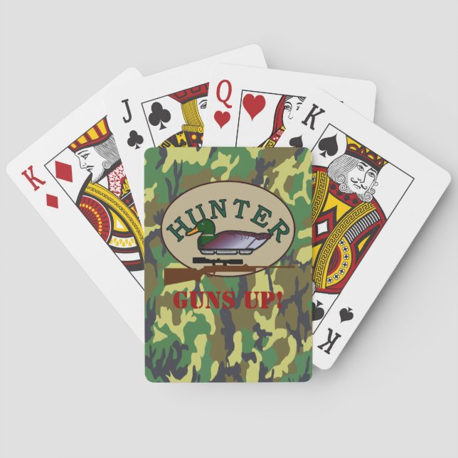 Duck Hunter- Playing Cards (Back)