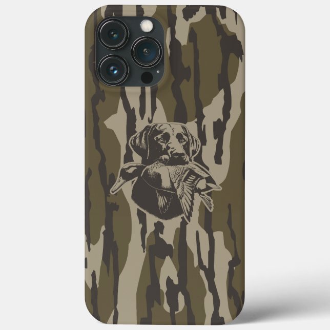 Duck Hunters With Dog Forest Camouflage Case-Mate iPhone Case (Back)
