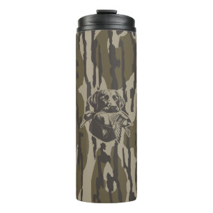 Duck Hunters With Dog Forest Camouflage Thermal Tumbler