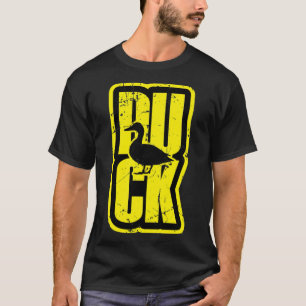 Duck hunting animal bird gift dog print boston ter T-Shirt