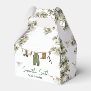 Duck Hunting Baby Shower Favor Box