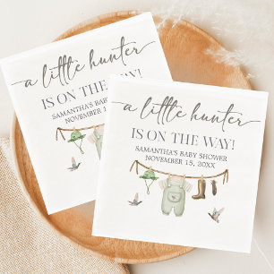Duck Hunting Baby Shower Napkin
