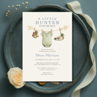 Duck Hunting Clothesline Baby Shower