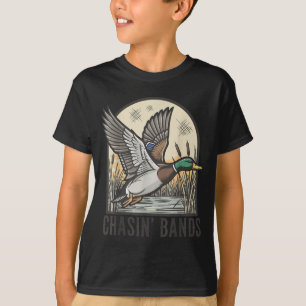 Duck Hunting Flying Mallard Duck Hunting Season T-Shirt
