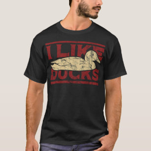 Duck Hunting Gift dog lover pets T-Shirt