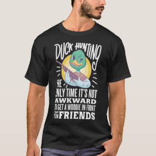 DUCK HUNTING GIFT Duck Hunting beagle golden retri T-Shirt