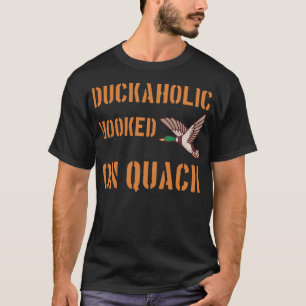 Duck Hunting Hooked On Quack boxer labs T-Shirt