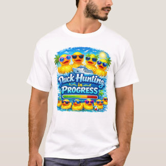 Duck Hunting in Progress Fun Cruise Vacation Shirt